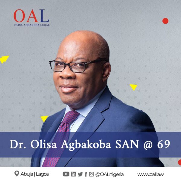 Dr Olisa Agbakoba SAN at 69 Dr Olisa Agbakoba SAN at 69