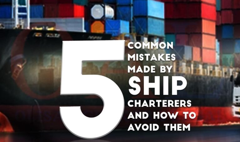 Five common mistakes made by ship charterers