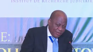 Dr Olisa Agbakoba SAN speaking at the Nigerian Bar Association’s Justice Sector Summit 2022 Dr Olisa Agbakoba SAN speaking at the Nigerian Bar Association's Justice Sector Summit 2022