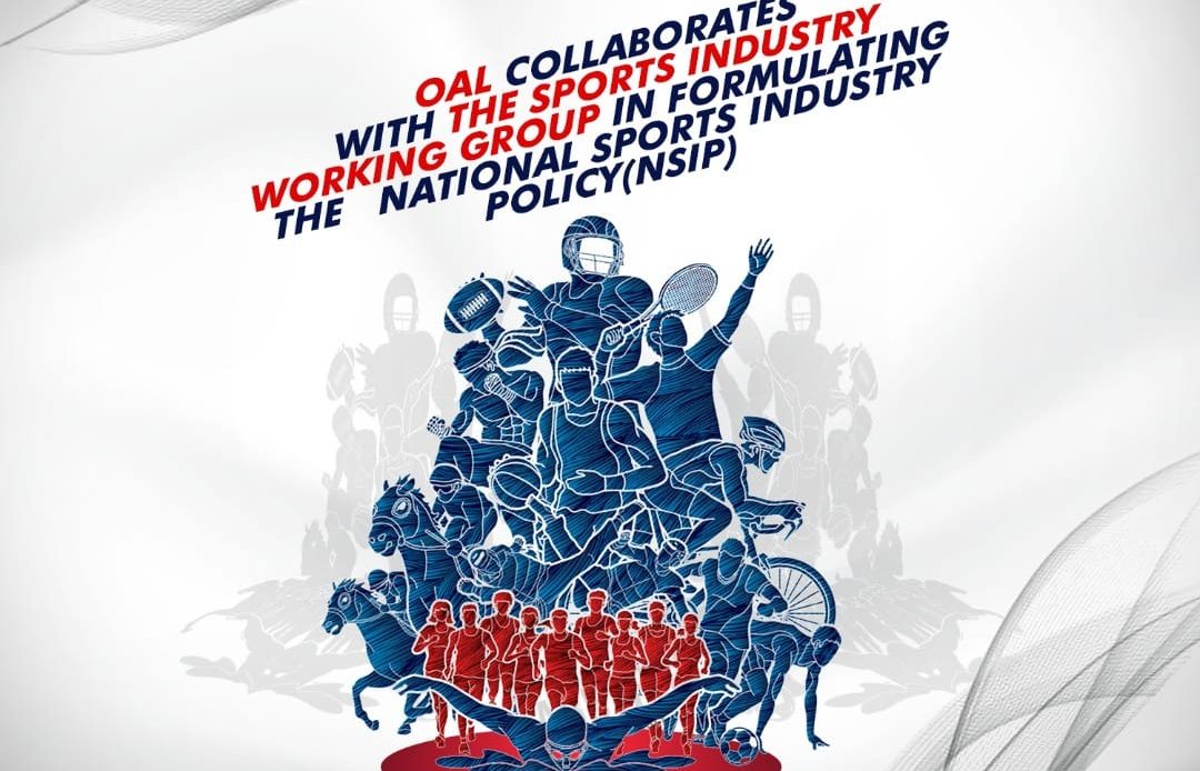 OAL Collaborates with the Sports Industry Working Group in Formulating the National Sports Industry Policy(Nsip)