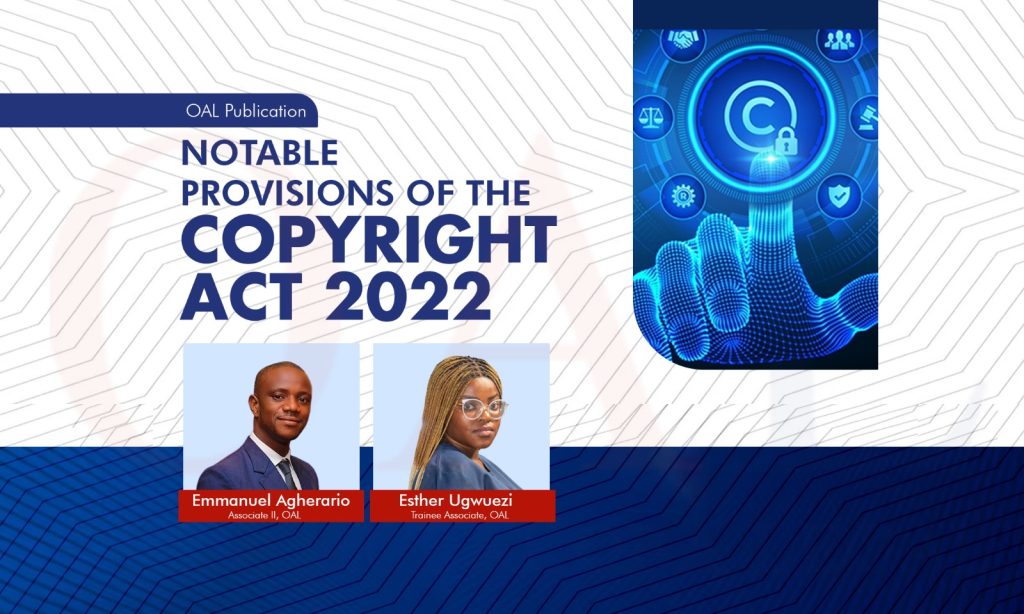 Notable Provisions Of The Copyright Act 2022
