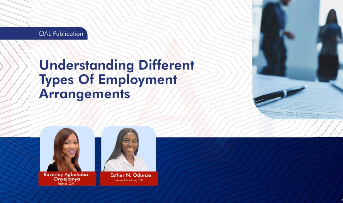 Understanding Different Types Of Employment Arrangement.