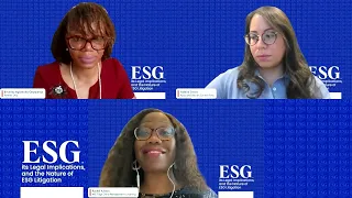 ESG its Legal Implications and the Nature of ESG Litigation