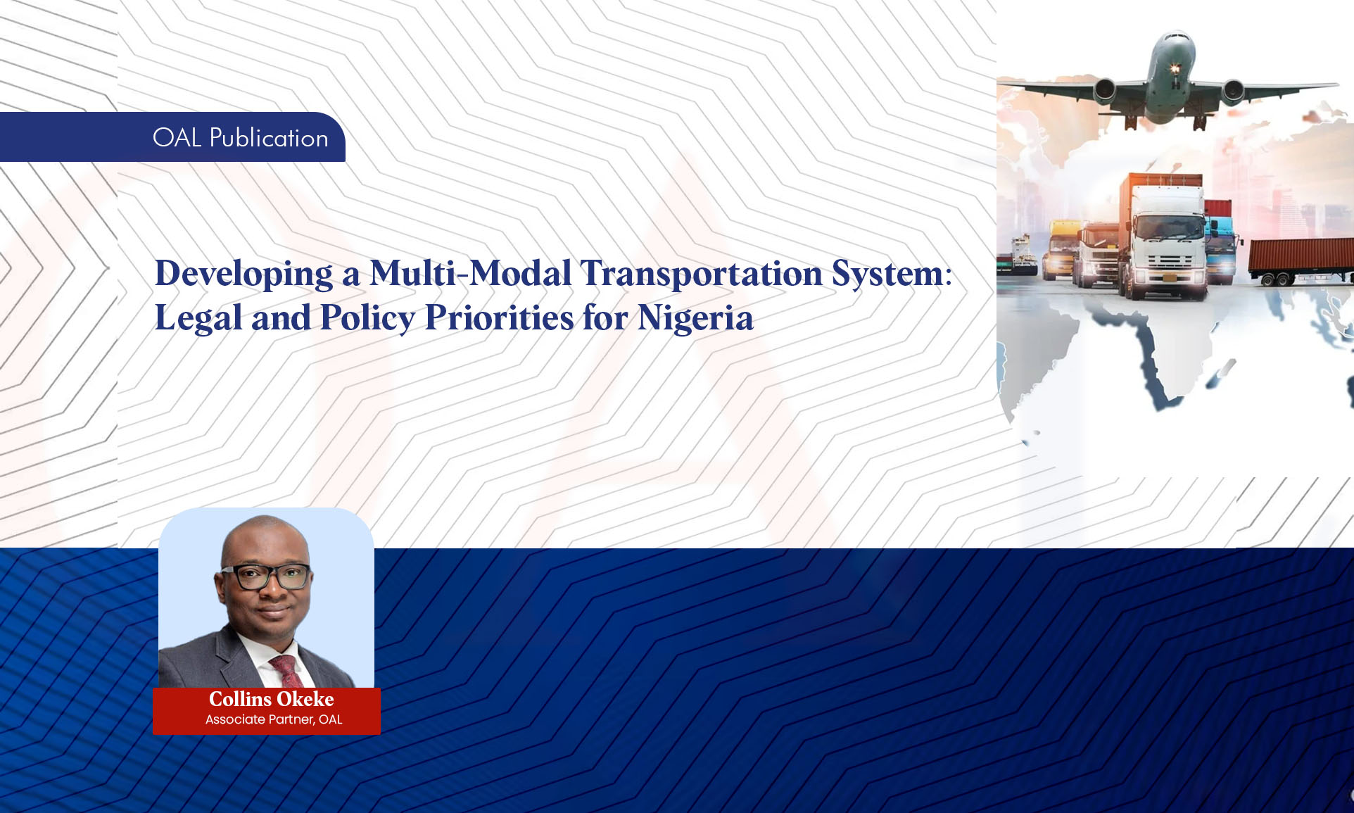 Developing a Multi-Modal Transportation System: Legal and Policy Priorities for Nigeria