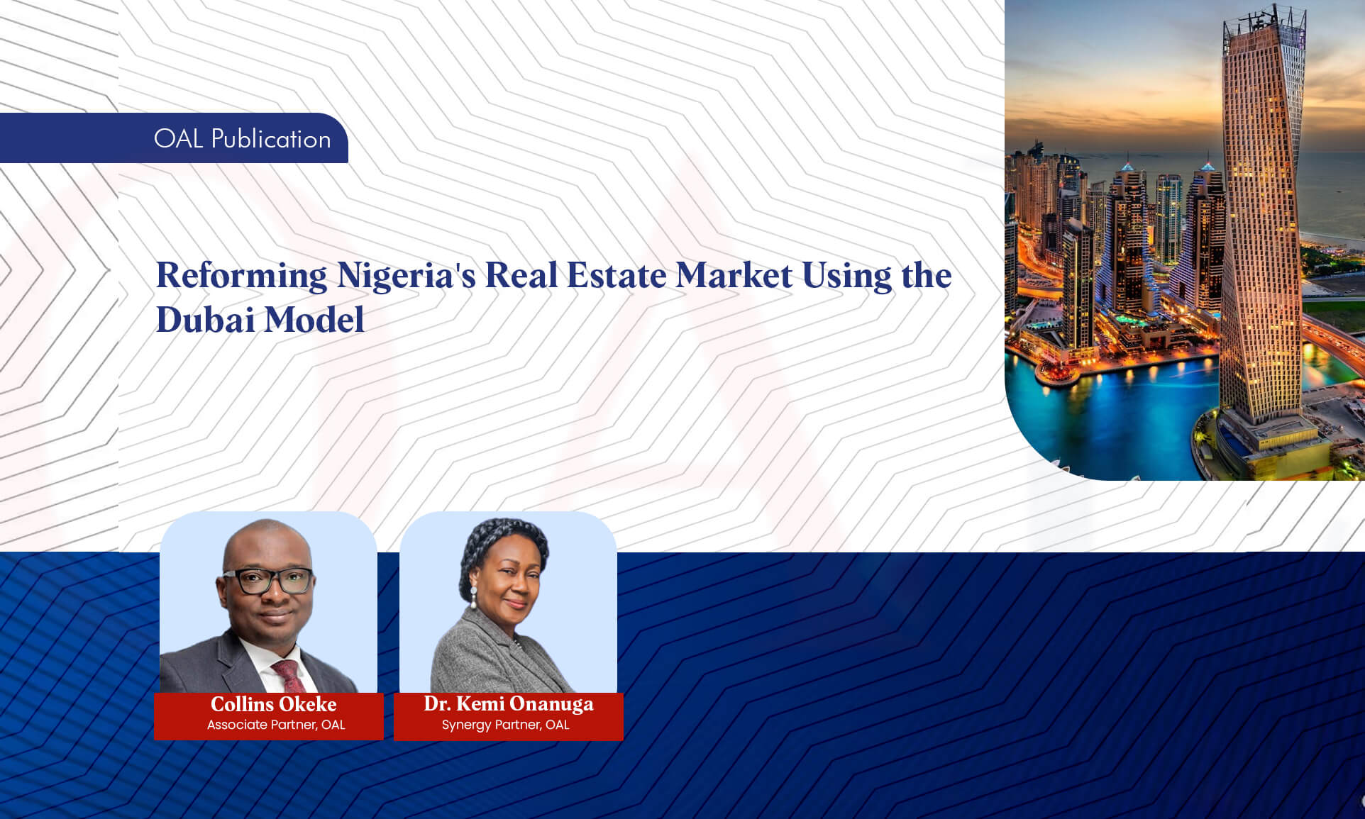 Reforming Nigeria's Real Estate Market Using the Dubai Model