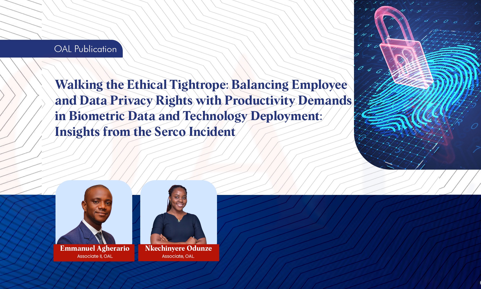 Walking the Ethical Tightrope: Balancing Employee and Data Privacy Rights with Productivity Demands in Biometric Data and Technology Deployment: Insights from the Serco Incident