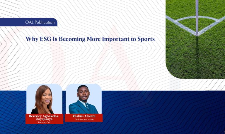 Why ESG Is Becoming More Important to Sports