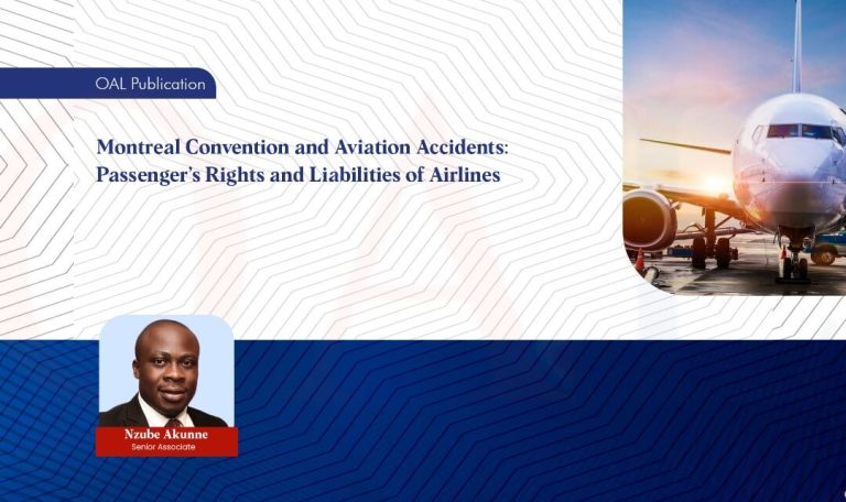 Montreal Convention and Aviation Accidents - Passenger’s Rights and Liabilities of Airlines