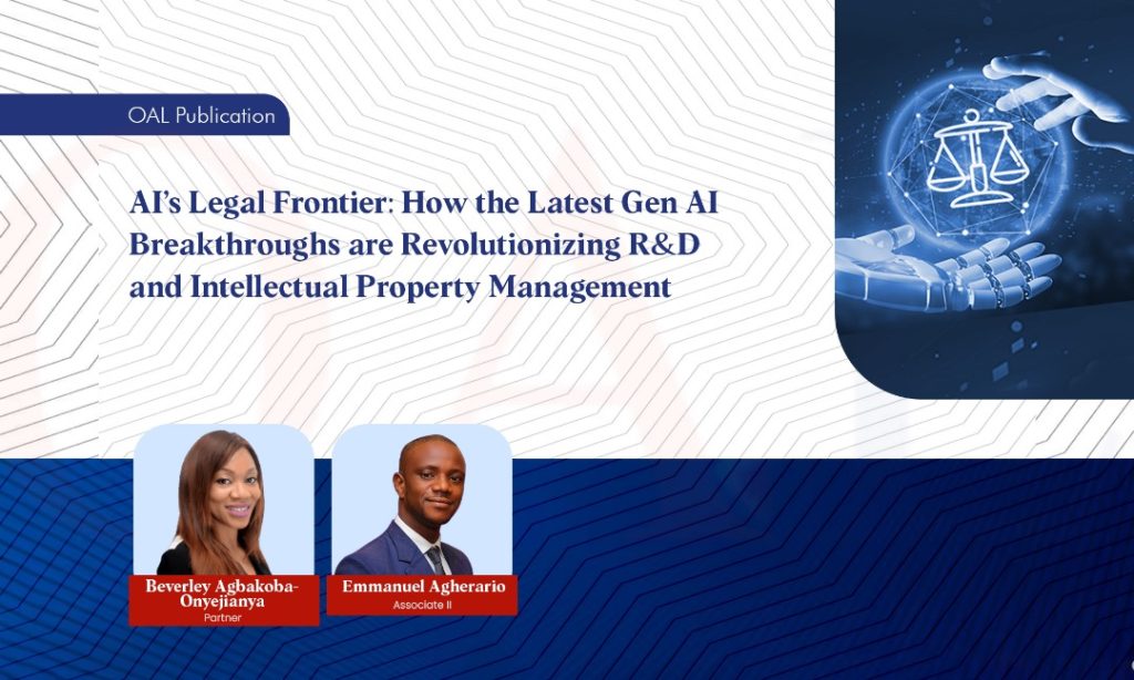 AIs Legal Frontier How the Latest Gen AI Breakthroughs are Revolutionizing RD and Intellectual Property Management