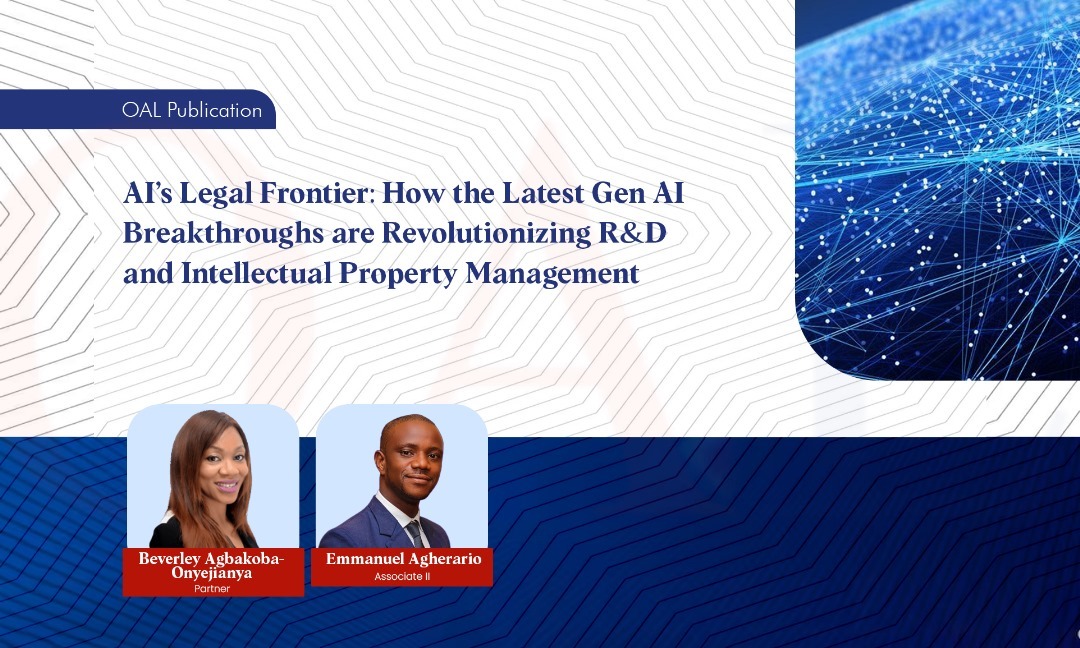 AIs Legal Frontier - How the Latest Gen AI Breakthroughs are Revolutionizing RD and Intellectual Property Management