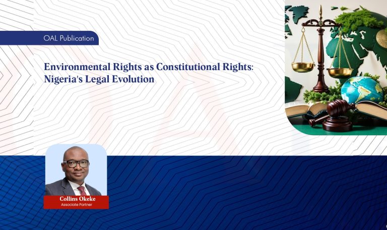Environmental Rights as Constitutional Rights Nigerias Legal Evolution