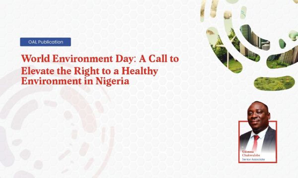 World Environment Day: A Call to Elevate the Right to a Healthy Environment in Nigeria