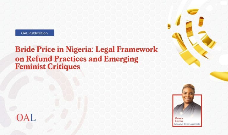 Bride Price in Nigeria: Legal Framework on Refund Practices and Emerging Feminist Critiques