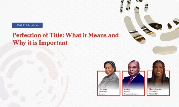 Perfection of Title: What it Means and Why it is Important
