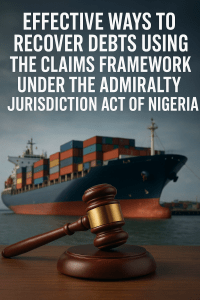Enforcement of maritime debts Nigeria