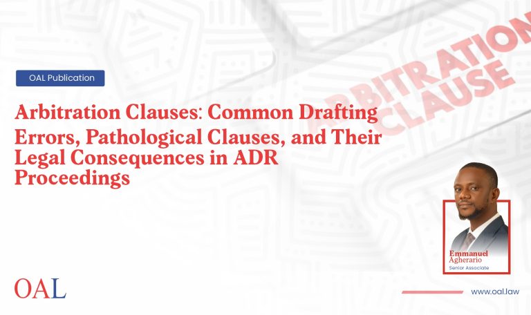 Arbitration Clauses: Common Drafting Errors, Pathological Clauses, and Their Legal Consequences in ADR Proceedings