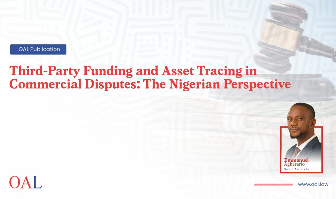 Third-Party Funding and Asset Tracing in Commercial Disputes: The Nigerian Perspective
