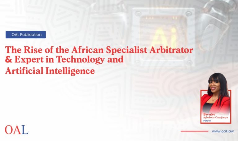 The Rise of the African Specialist Arbitrator & Expert in Technology and Artificial Intelligence