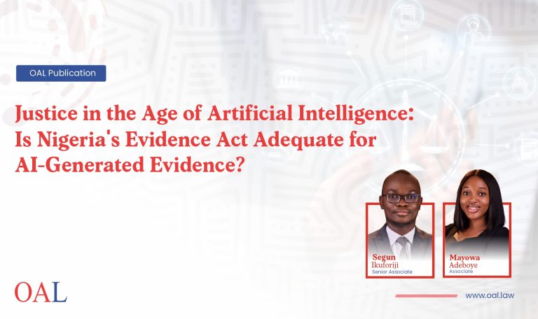 Artificial Intelligence and Digital Evidence in Nigerian Courts