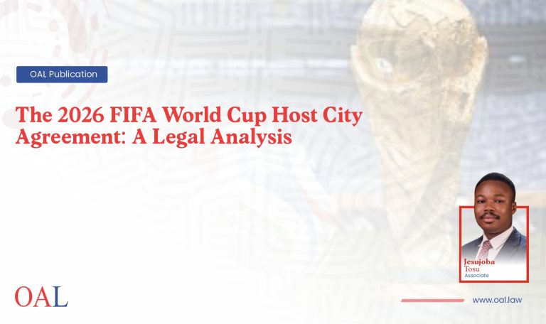 FIFA World Cup 2026 host city agreements reveal the legal framework governing liability, revenue, authority, and tournament operations