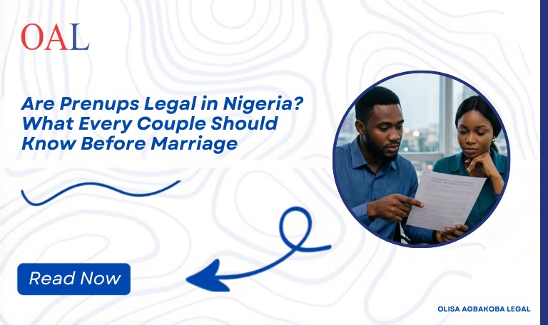 Are Prenups Legal in Nigeria?
