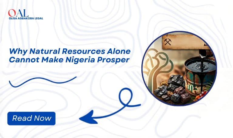 Why Natural Resources Alone Cannot Make Nigeria Prosper - Samuel - Ramat