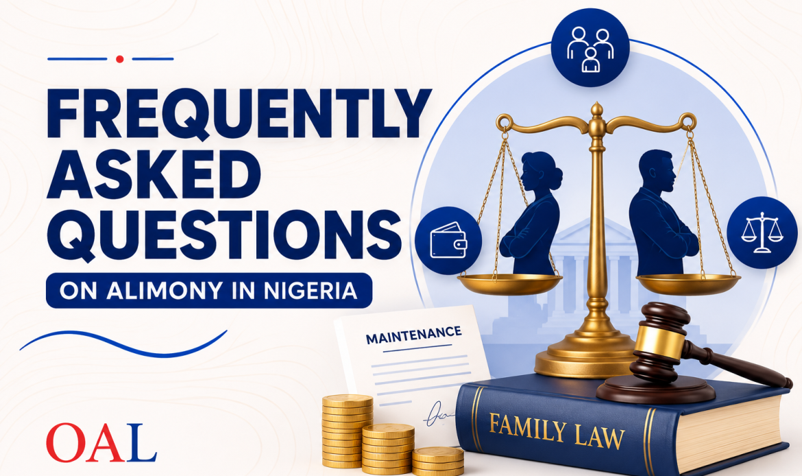 FAQs on Alimony in Nigeria