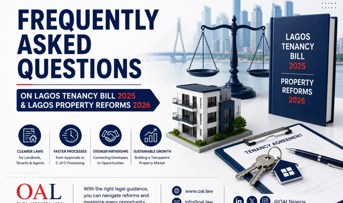 Lagos tenancy and property reforms FAQ: Lagos Tenancy Bill 2025