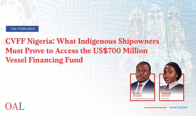 The Cabotage Vessel Financing Fund (CVFF) - OAL
