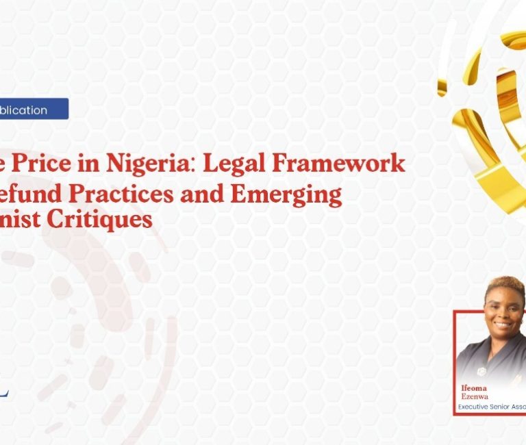 Bride Price in Nigeria: Legal Framework on Refund Practices and Emerging Feminist Critiques