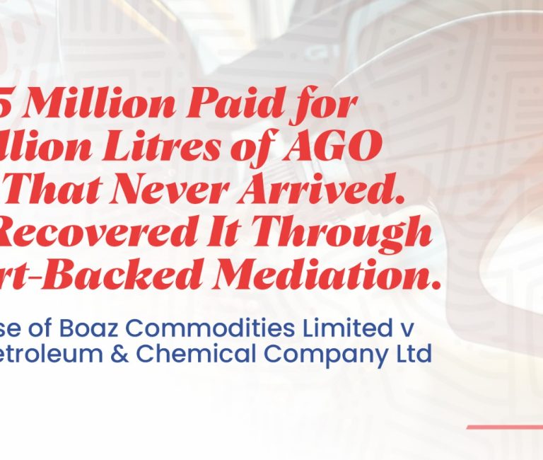 ₦705m Lost in Fuel Deal: Recovered Through Court-Backed Mediation