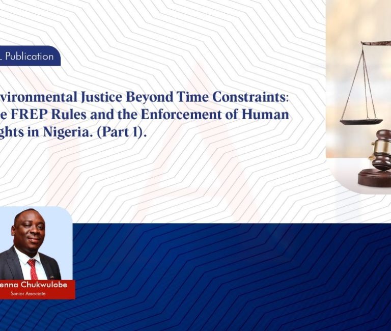 Environmental Justice Beyond Time Constraints. The FREP Rules and the Enforcement of Human Rights in Nigeria. Part 1