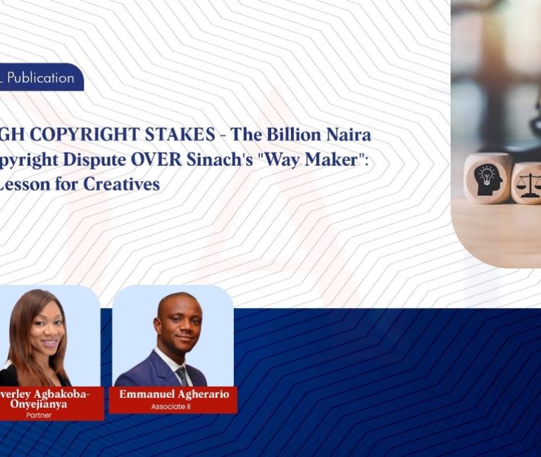 HIGH COPYRIGHT STAKES - The Billion Naira Copyright Dispute OVER Sinachs Way Maker A Lesson for Creatives