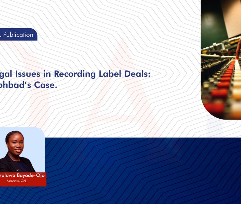 Legal Issues in Recording Label Deals: Mohbad’s Case