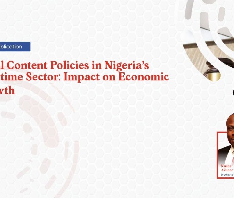 Local Content Policies in Nigerias Maritime Sector: Impact on Economic Growth