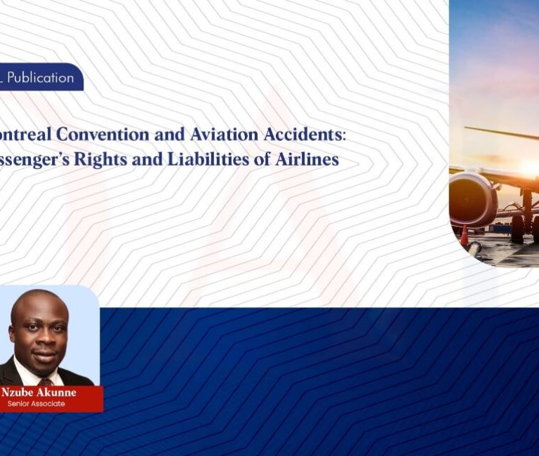 Montreal Convention and Aviation Accidents - Passenger’s Rights and Liabilities of Airlines