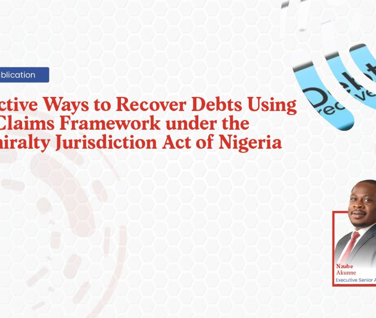 Enforcement of maritime debts Nigeria