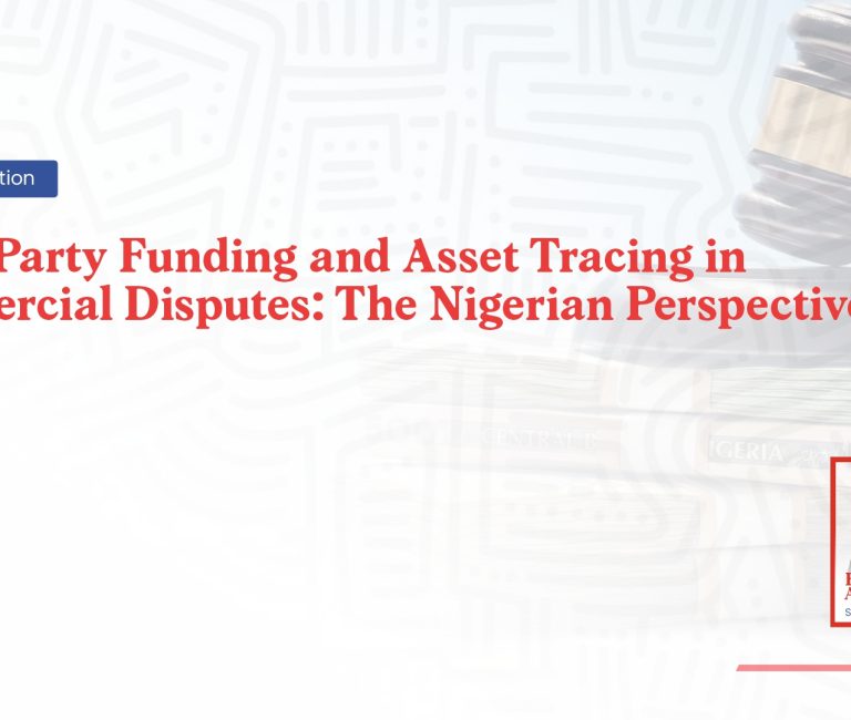 Third-Party Funding and Asset Tracing in Commercial Disputes: The Nigerian Perspective