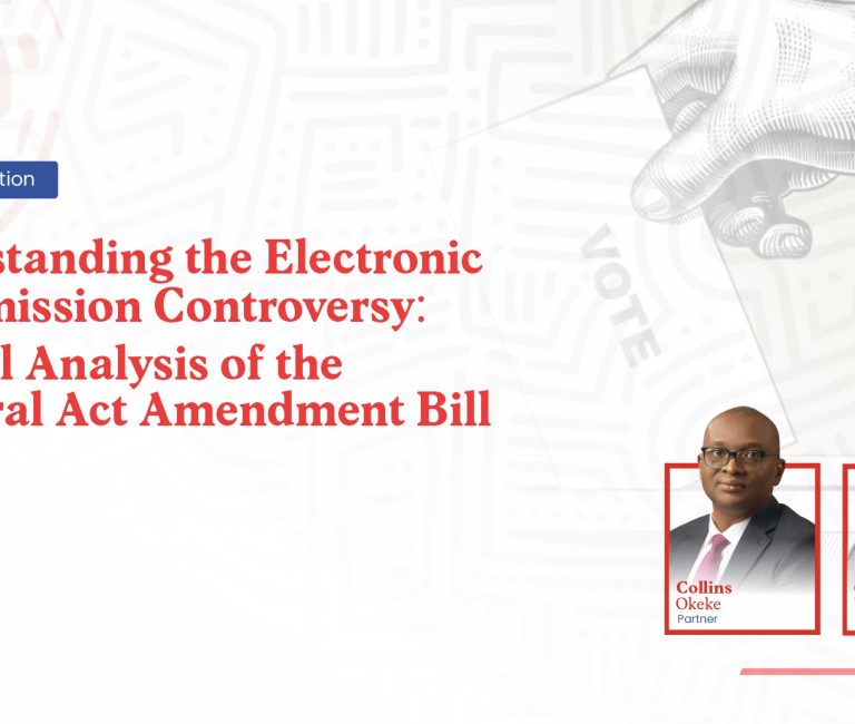Electronic Transmission of election