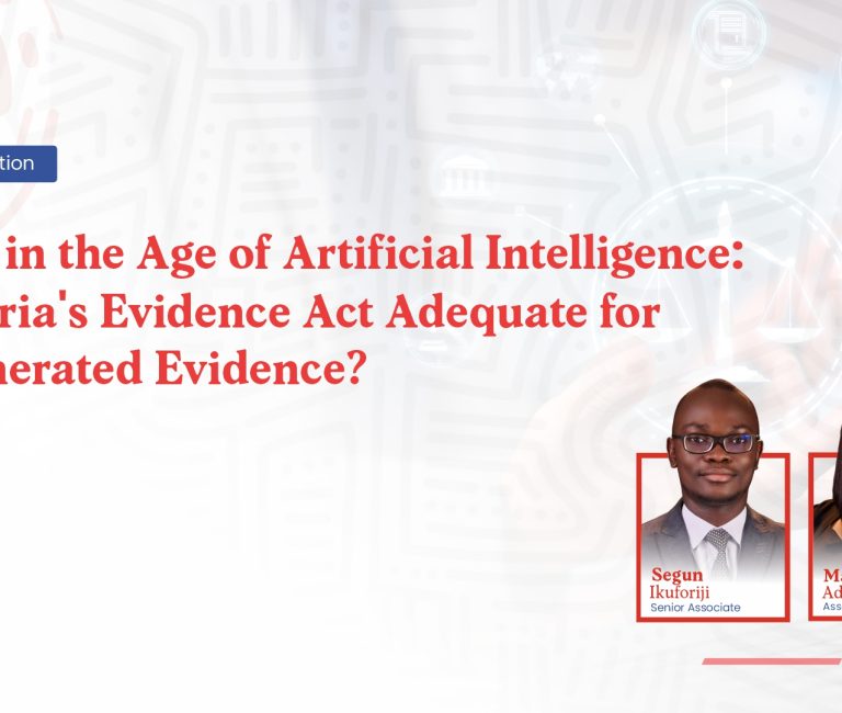 Artificial Intelligence and Digital Evidence in Nigerian Courts