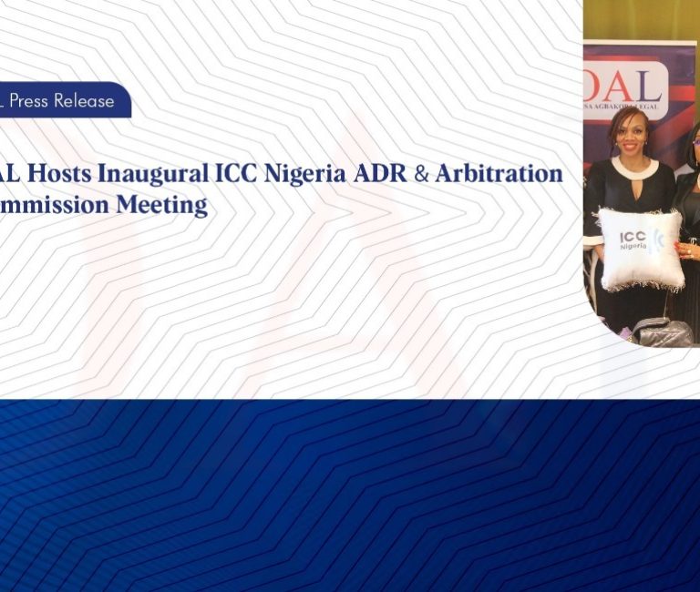 OAL Hosts Inaugural ICC Nigeria ADR Arbitration Commission Meeting