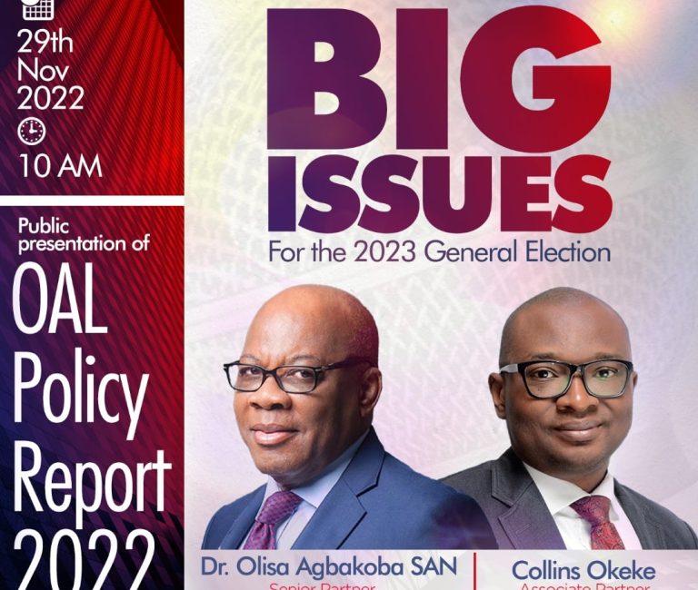Agbakoba, Okeke, others present policy report on 2023 election Tuesday