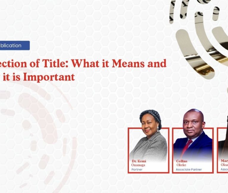 Perfection of Title: What it Means and Why it is Important