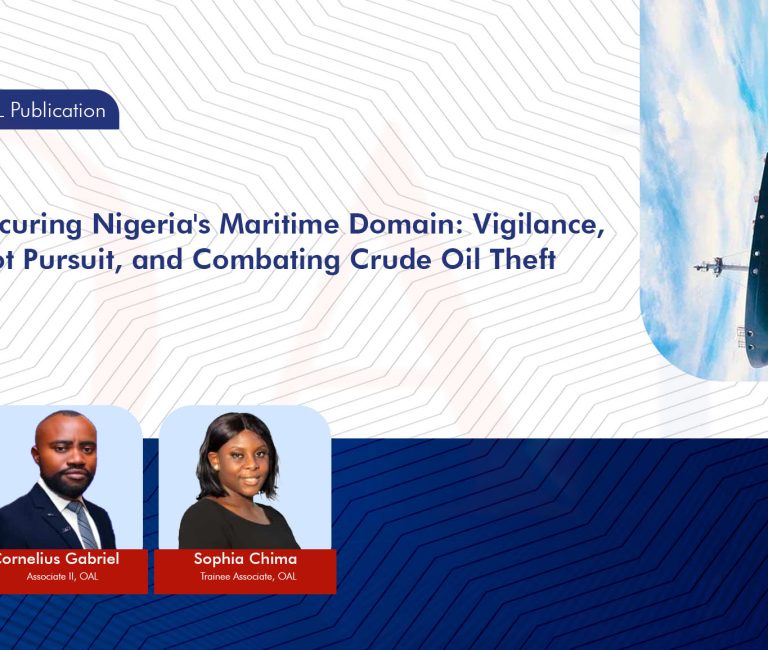 Securing Nigeria's Maritime Domain: Vigilance, Hot Pursuit, and Combating Crude Oil Theft