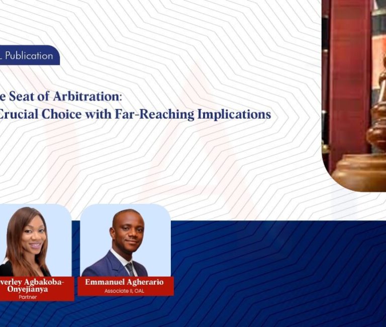 The Seat of Arbitration - A Crucial Choice with Far-Reaching Implications