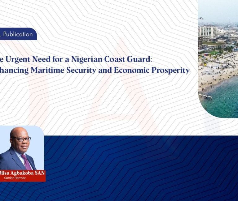 The Urgent Need for a Nigerian Coast Guard Enhancing Maritime Security and Economic Prosperity