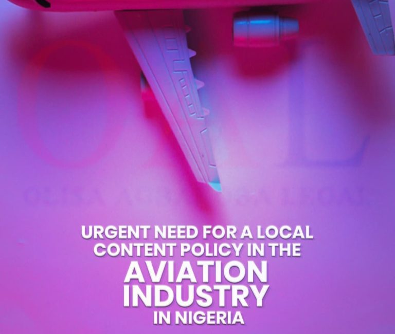 Urgent Need for a Local Content Policy in the Aviation Industry in Nigeria