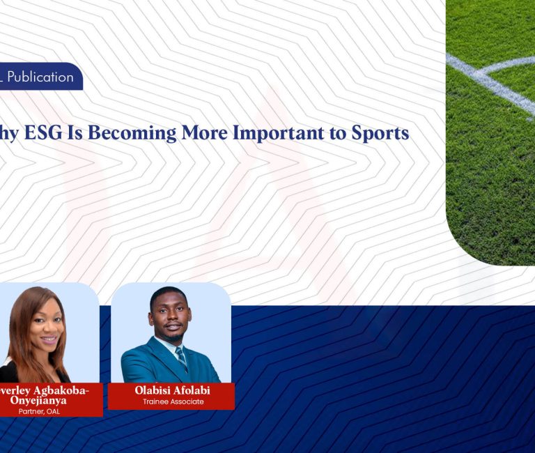 Why ESG Is Becoming More Important to Sports