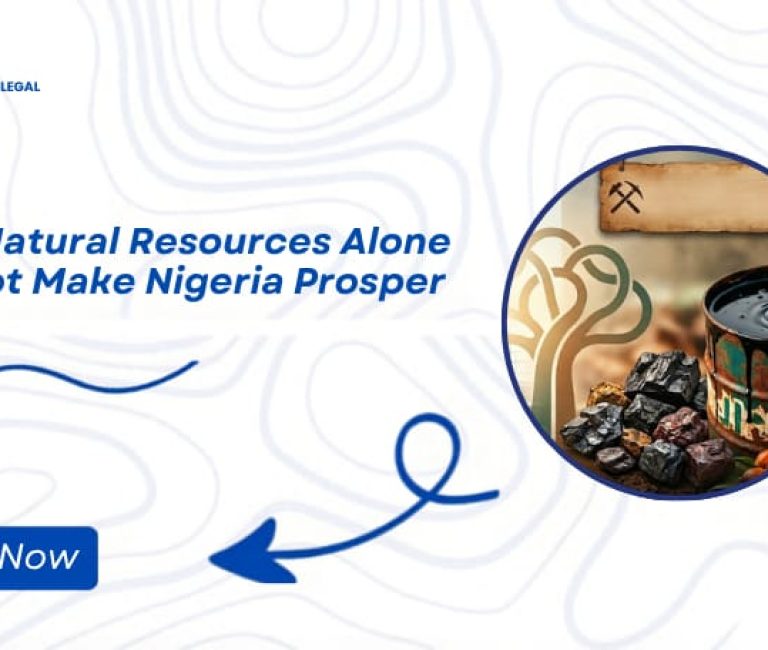 Why Natural Resources Alone Cannot Make Nigeria Prosper - Samuel - Ramat